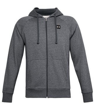 Rival Fleece FZ Hoodie-Pitch Grijs Light Heather - Heren