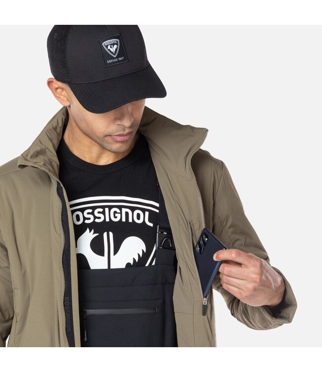 Rossignol HERREN-OPSIDE-JACKE – OUTDOOR – AUS atmungsaktivem Primaloft – WANDERN – Grün