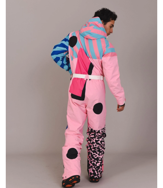 OOSC Penfold im rosa Skianzug – Herren/Unisex