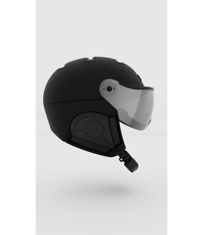 Kask Visera Shadow - Negro Mate - Vibes Audio - Visera Fotocromática