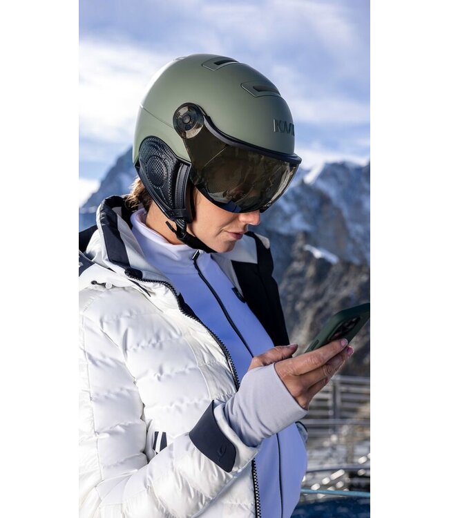 Kask Shadow Visor - Mat Sage Groen - Vizierhelm - Photochrome Vizier