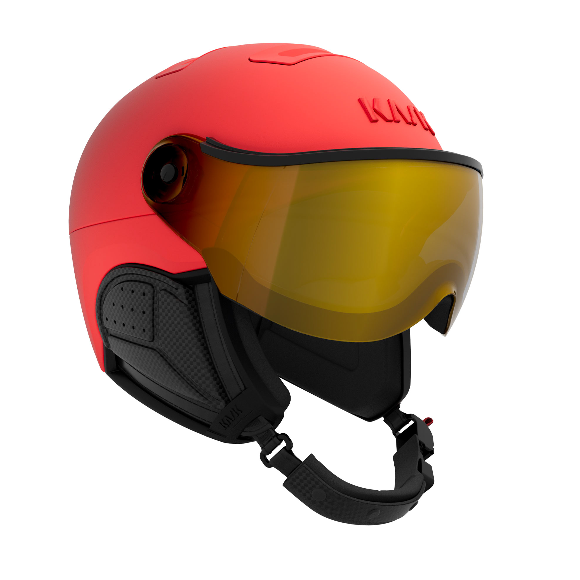 KASK PIUMA R SHADOW-VISOR ヘルメット 56 Kask Piuma R Shadow visor poppy - Wintersport-store.com