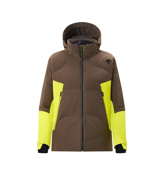 Descente M-GK23 HYBRID DOWN - Men - Yellow / Brown - Ski jacket