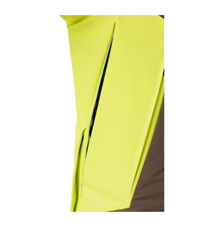 Descente M-GK23 HYBRID DOWN - Men - Yellow / Brown - Ski jacket