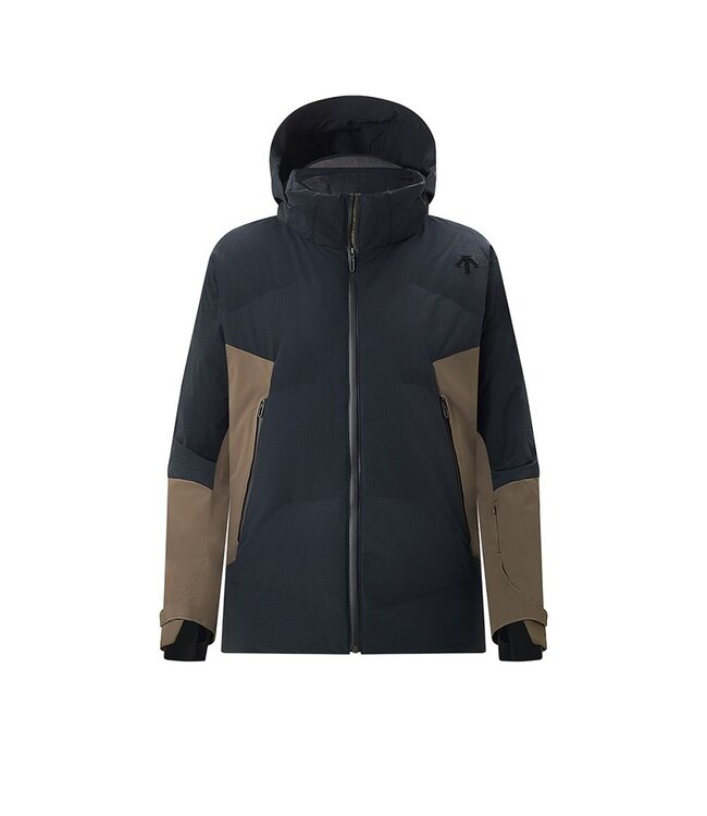Descente M-GK23 HYBRID DOWN - Heren - Bruin/Zwart - Ski-jas