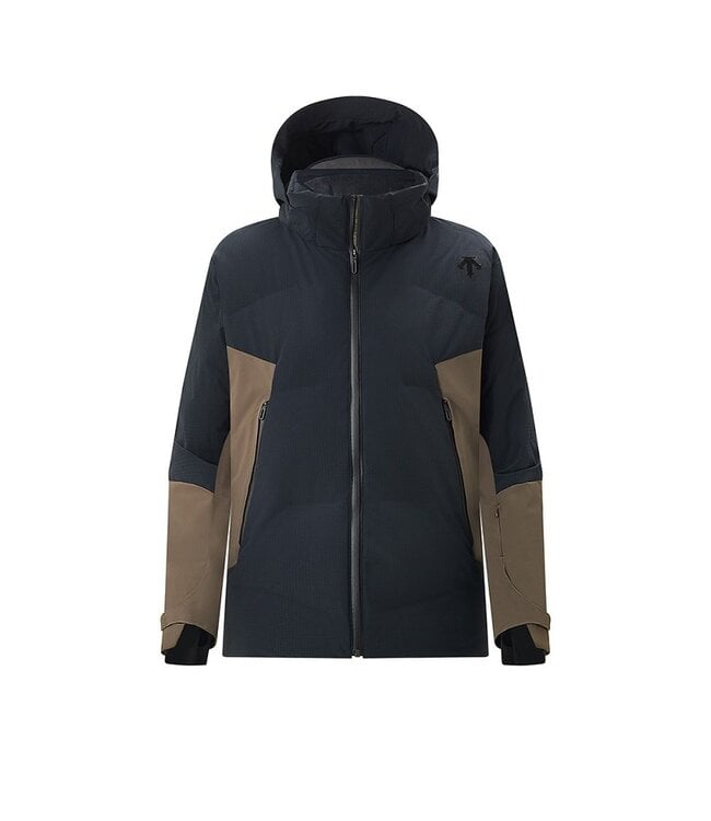 Descente M-GK23 HYBRID DOWN - Men - Brown/Black - Ski jacket