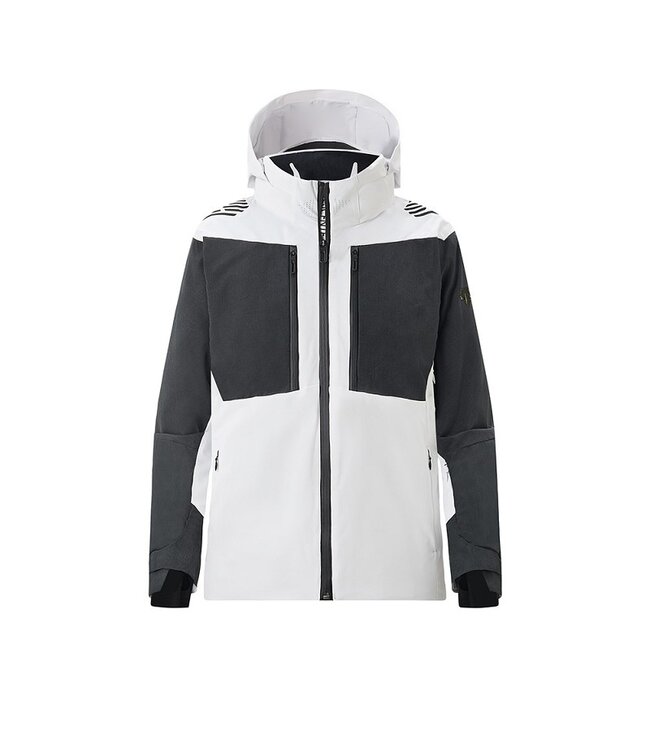 Descente M-GK22 INSULATED - Homme - Blanc - Veste de ski