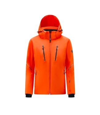 Descente Chaqueta aislante W-GK29 color naranja - Mujer