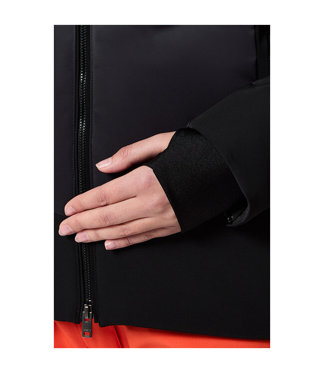 Descente Doudoune W-GK22 noire/blanche - Femme