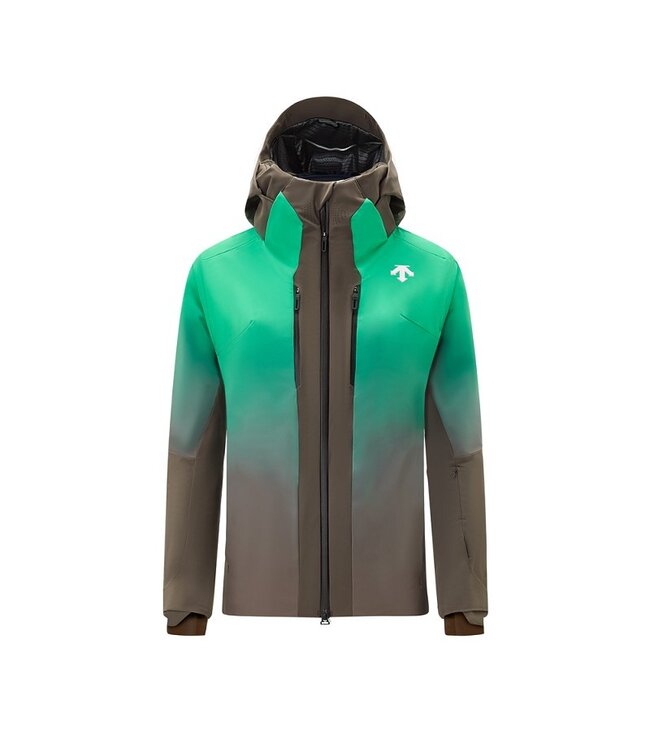 Descente VESTE ISOLANTE W-GK20 BRUN FONCÉ/VERT