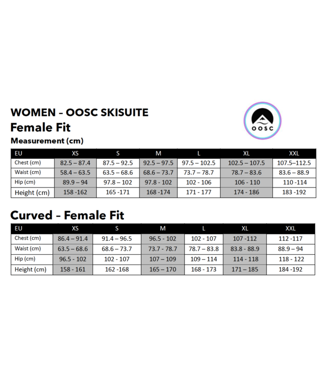 OOSC COMBINAISON DE SKI POWDER HOUND COUPE COURBE - FEMME