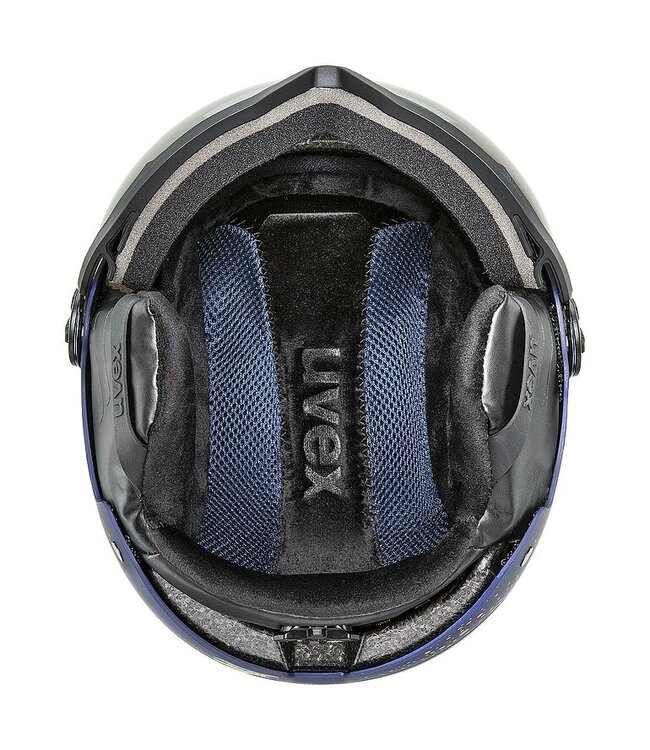 Uvex Wanted Visor WE polar-sparkle/espejo-oro