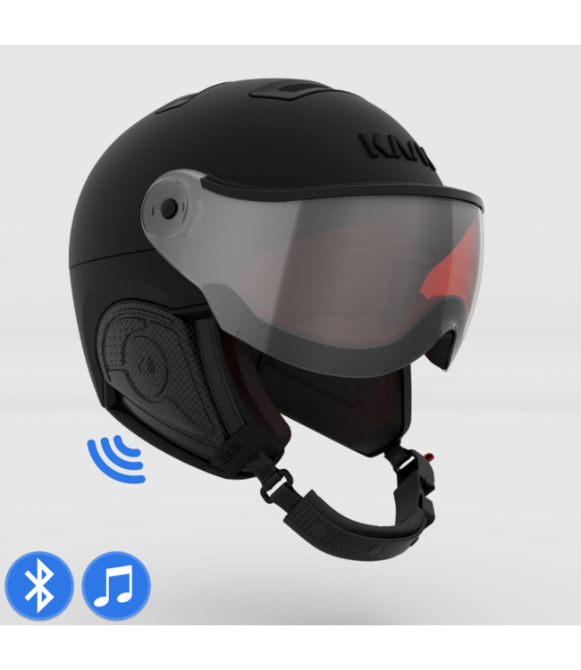 Kask Visière Shadow - Noir Mat - Vibes Audio - Visière Photochrome