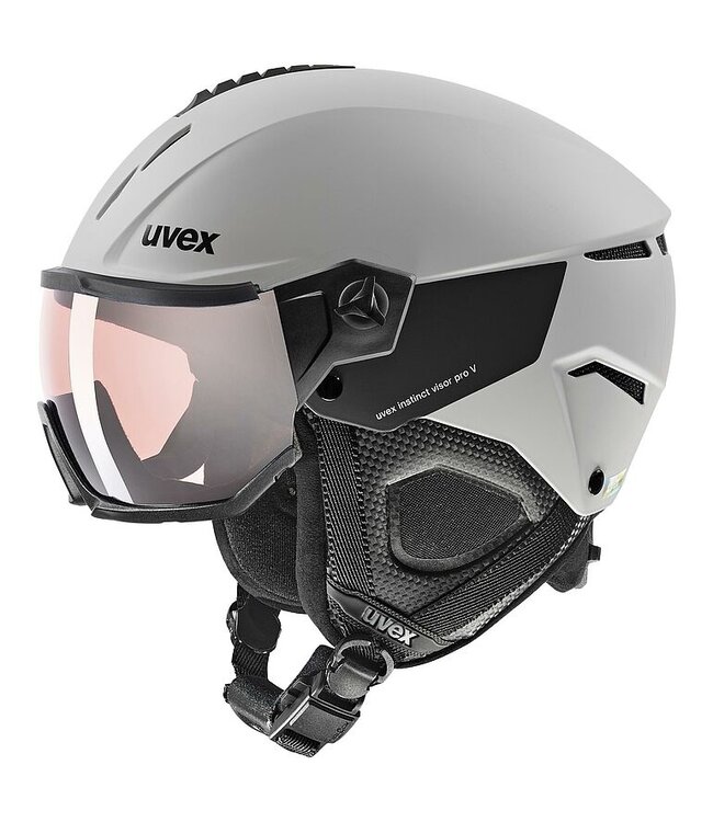 Uvex  Instinct Visor Pro V grau-matt
