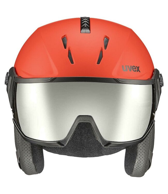 Uvex Instinct Visier fierce-red/black-matt