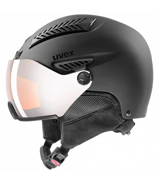 Uvex Hlmt 600 Visier schwarz-matt