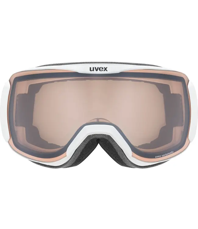 Uvex Downhill 2100 V S1-3 weiß-matt/silber-klar - Unisex - Erwachsene