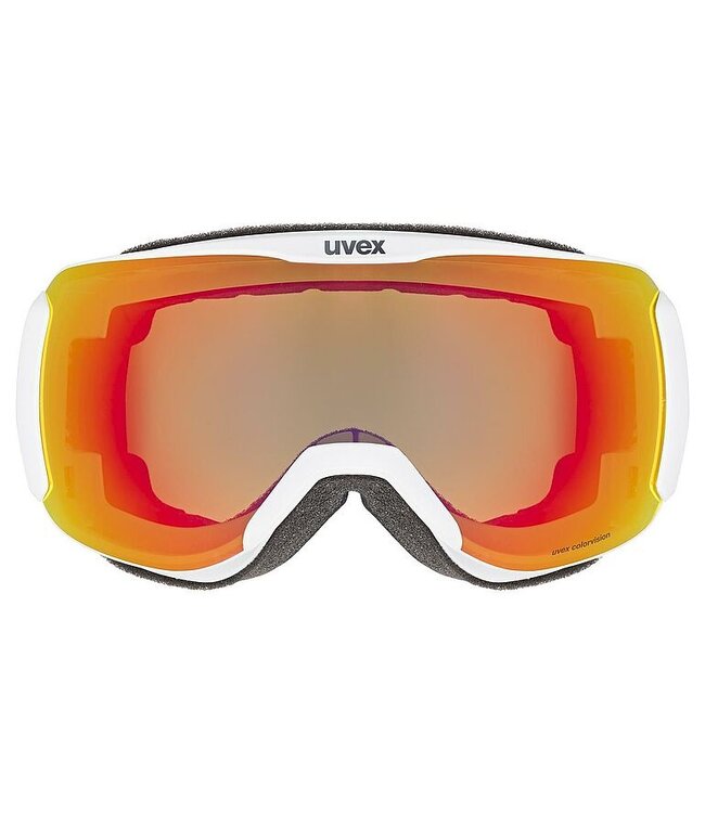 Uvex Downhill 2100 CV S2 Planet weiß-glänzend/scharlachgrün - Unisex - Erwachsene