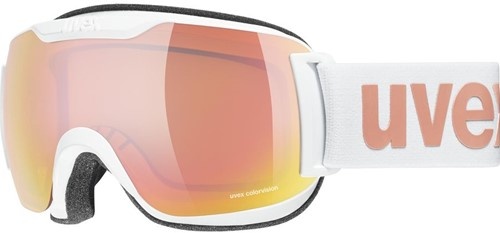 Uvex Downhill 2000 S CV white/rose - Unisex - Adult - Wintersport