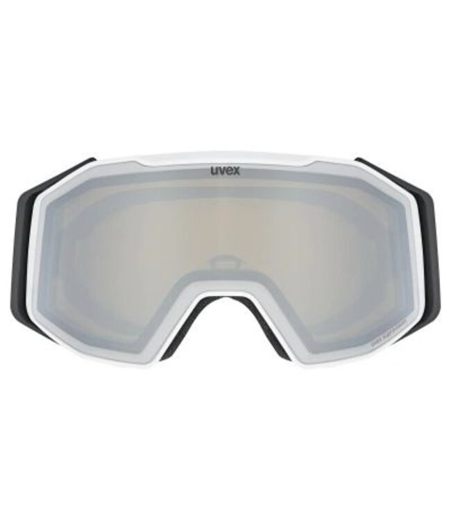 Uvex Gravity FM blanco-mate/plata-verde - Unisex - Adulto