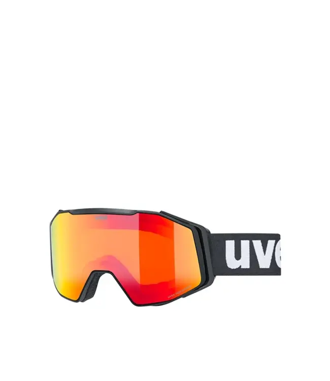 Uvex Gravity FM schwarz-matt/rot-klar – Unisex – Erwachsene