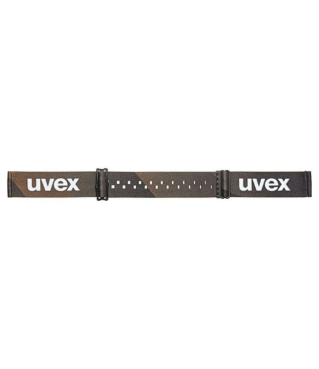 Uvex Gravity FM schwarz-matt/gold-klar – Unisex – Erwachsene