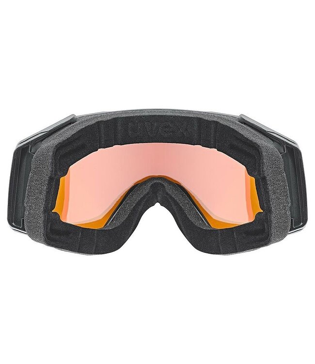 Uvex Gravity FM schwarz-matt/gold-klar – Unisex – Erwachsene