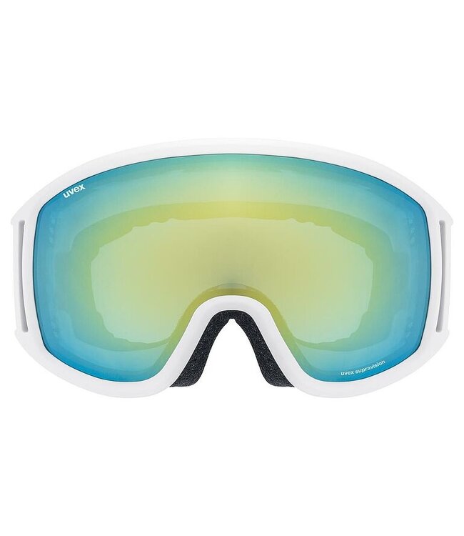 Uvex Topic FM blanc-mat/miroir-orange - Mixte - Adulte