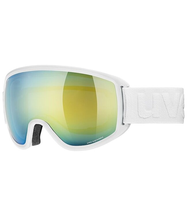 Uvex Topic FM blanc-mat/miroir-orange - Mixte - Adulte