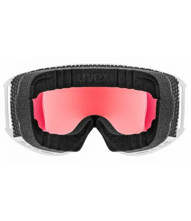 Uvex Topic FM blanco-mate/espejo-arcoiris - Unisex - Adulto