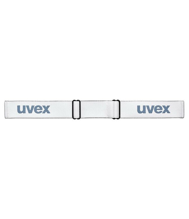 Uvex Elemnt FM S2 weiß-matt/silberblau – Unisex – Erwachsene