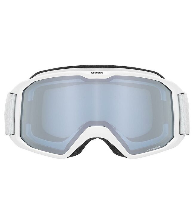 Uvex Elemnt FM S2 white-matt/silver-blue - Unisex - Volwassene