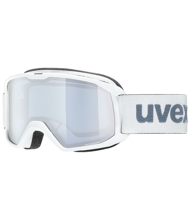 Uvex Elemnt FM S2 white-matt/silver-blue - Unisex - Adult