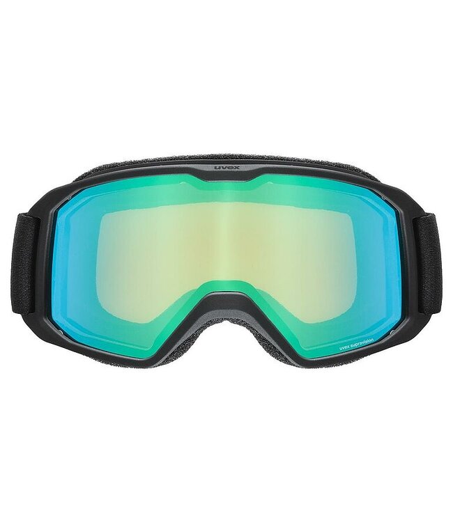 Uvex Elemnt FM S2 noir-mat/vert-lasergold