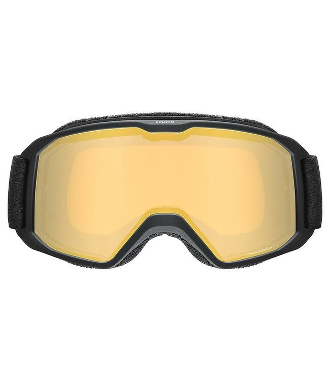 Uvex Elemnt FM S2 schwarz-matt/gold – Unisex – Erwachsene