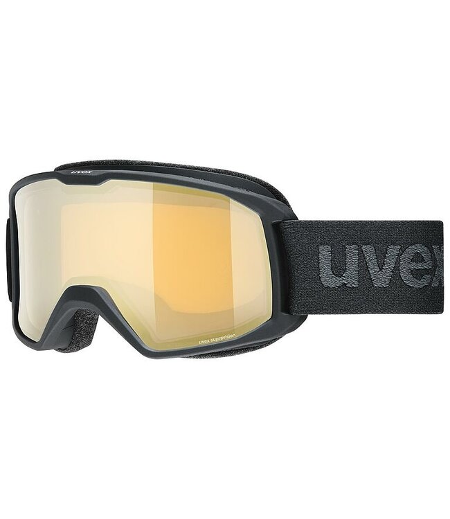 Uvex Elemnt FM S2 schwarz-matt/gold – Unisex – Erwachsene