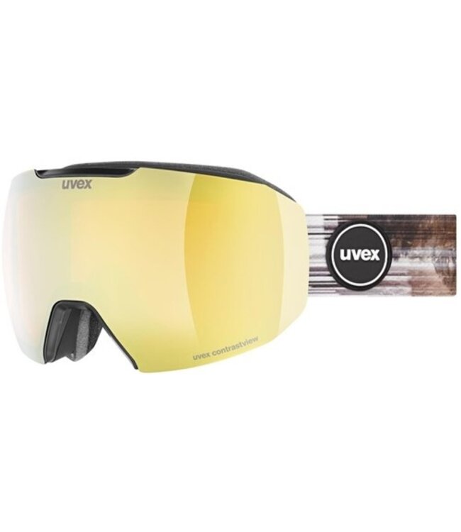 Uvex Epic Attract CV schwarz/gold/orange – Unisex – Erwachsene