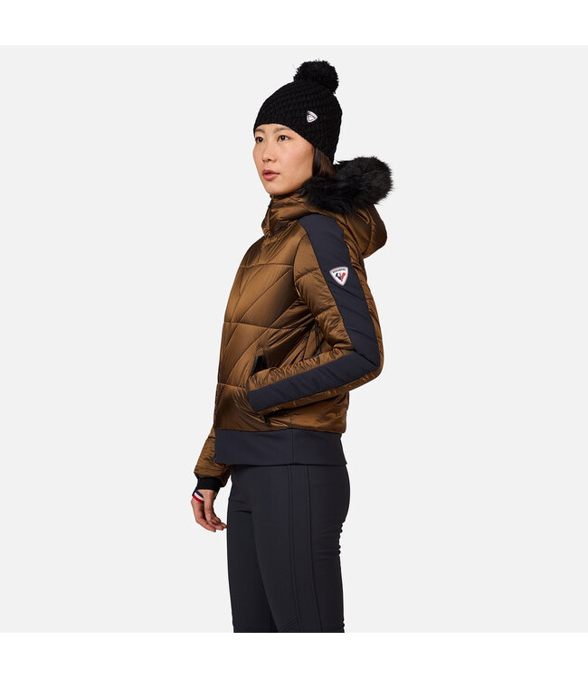 Rossignol W VENTINA BOMBER - BRONZE. - LADIES - SKI JACKET