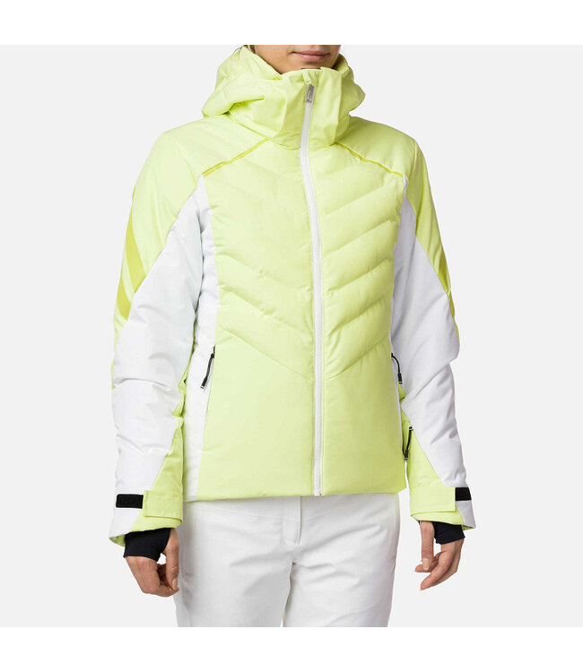 Rossignol VESTE DE SPORTS D'HIVER W COURBE - FEMME - Sunny Lime