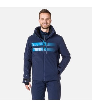 Rossignol COURSE JKT - Donker Blauw - Skijas - Mannen