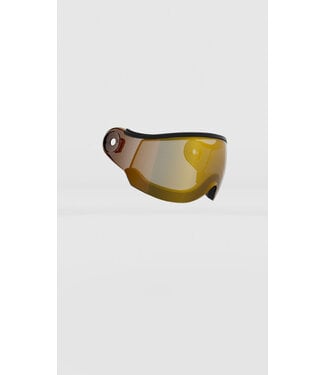 Kask Dubbel vizier Piuma-R goud spiegel
