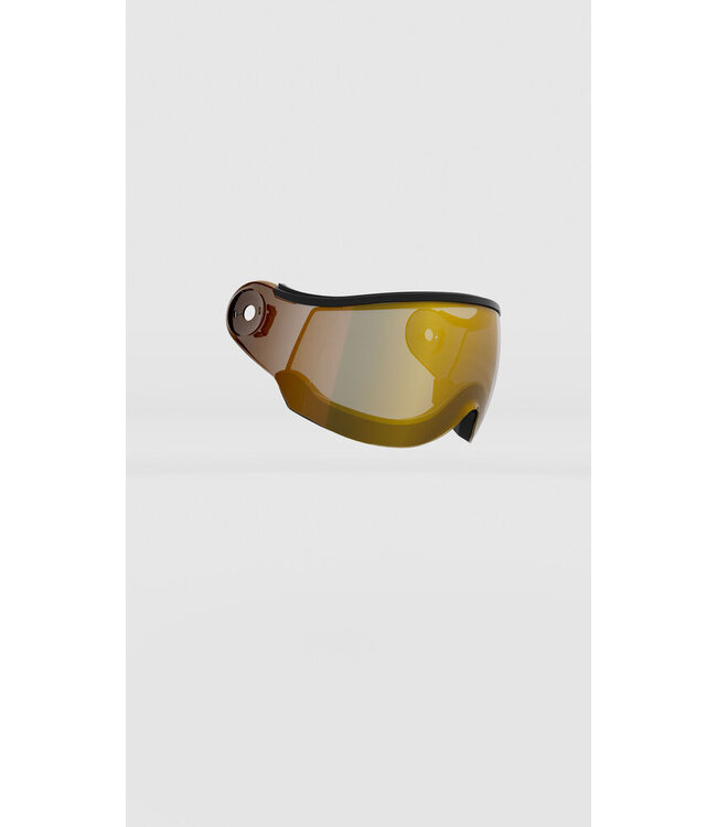 Kask Doble visera Piuma-R espejo oro
