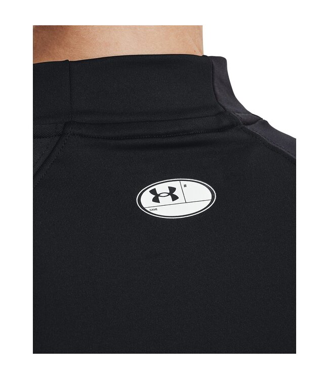 Under Armour UA Authentics Mockneck - Black /  / White