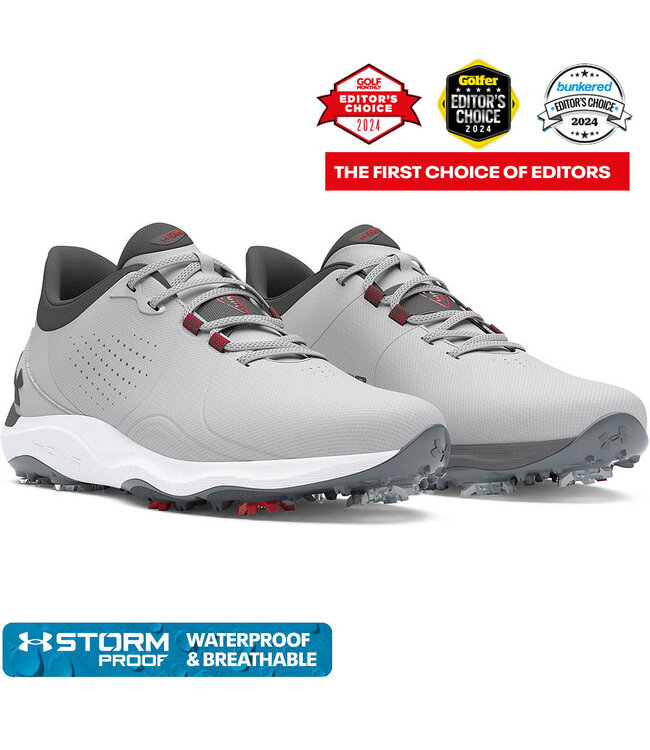 Under Armour Herren-Golfschuhe UA Drive Pro Wide – Grau