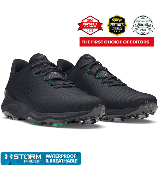 Under Armour Chaussures de golf pour hommes UA Drive Pro Wide
