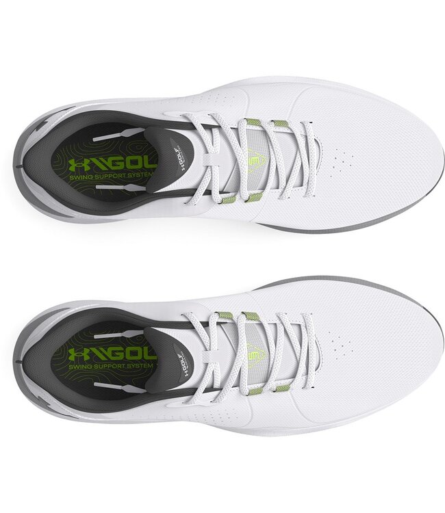 Under Armour UA Drive Pro Wide Blanco - Zapatillas de Golf Hombre