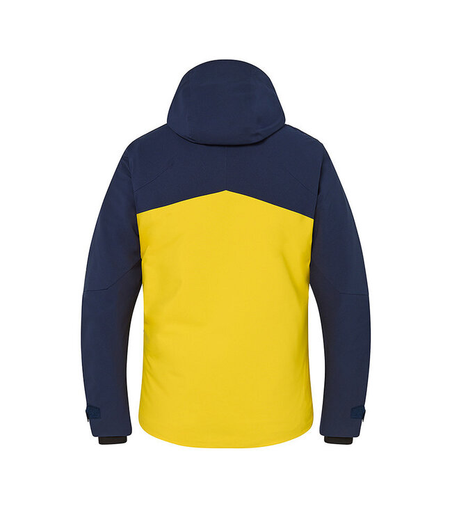 Descente CHAQUETA NIGEL-M - Amarillo / Azul oscuro - Hombre