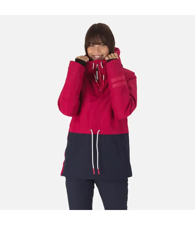 Rossignol Women SKPR Anorak - Dames Cherry/Donker blauw