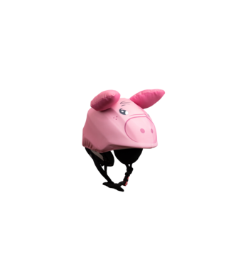 Varken - roze - Kinderskihelmhoes