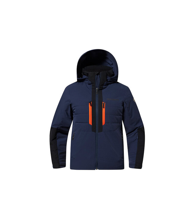 Descente Junior Swiss ski jacket for children - Dark Blue